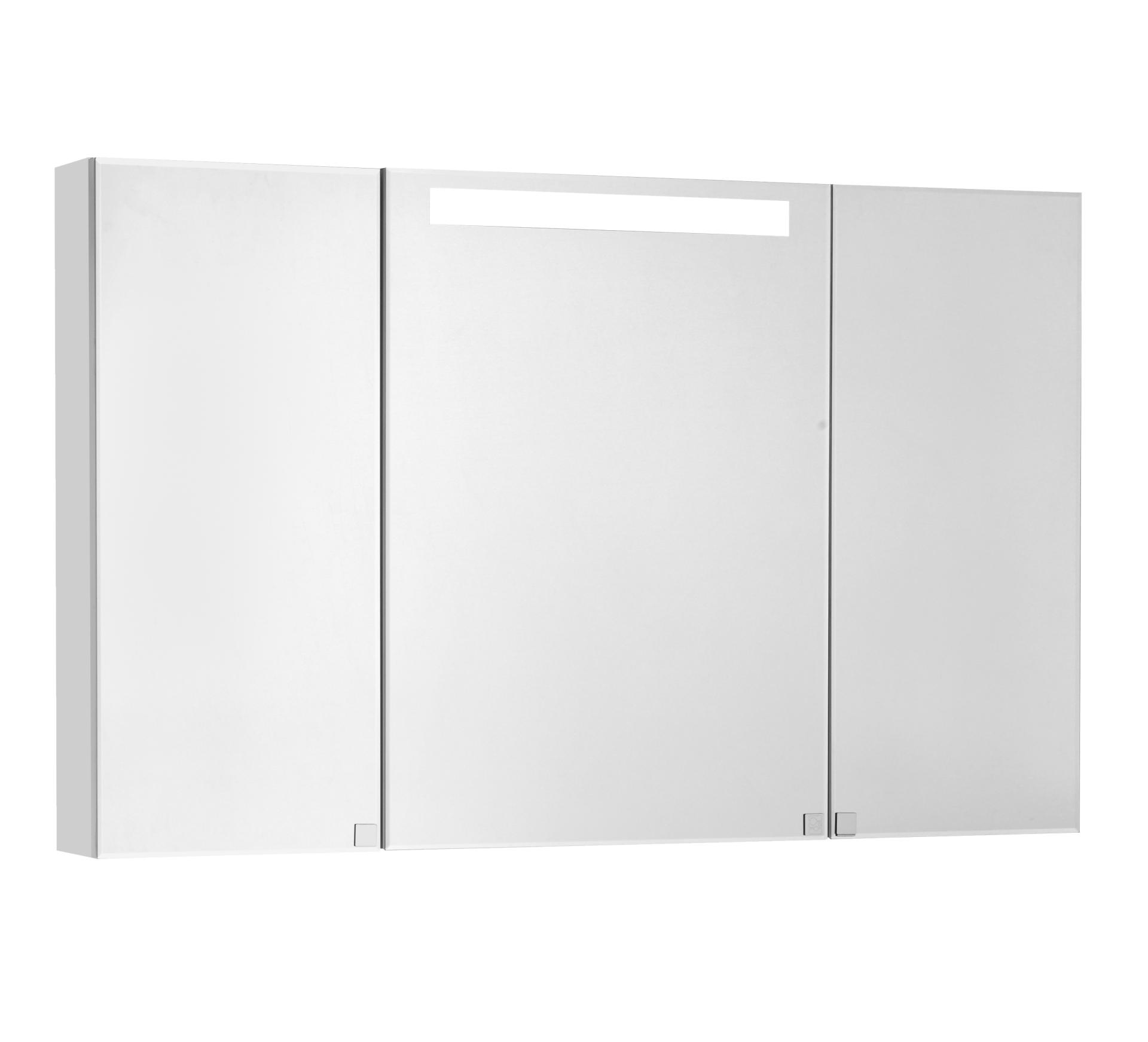 Зеркальный шкаф 120 см Акватон Мадрид 1A113402MA010 белый