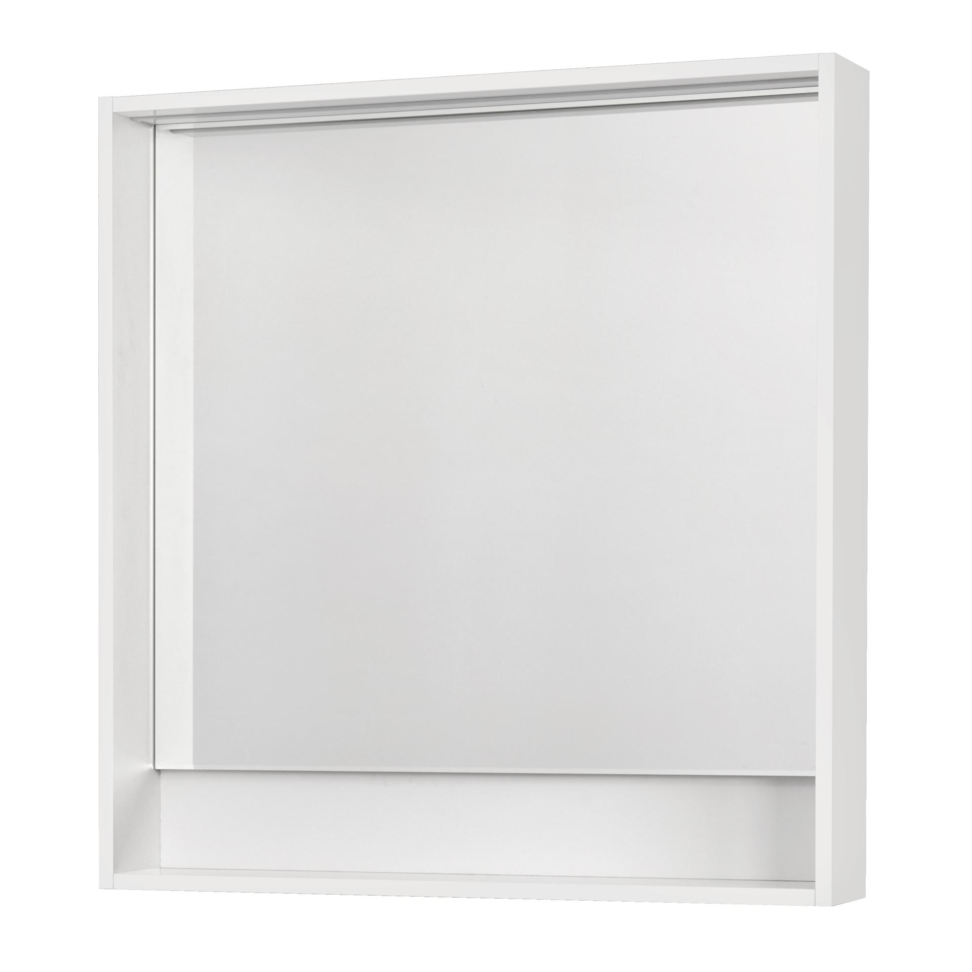 Зеркало с подсветкой 80 см Акватон Капри 1A230402KP010 белый
