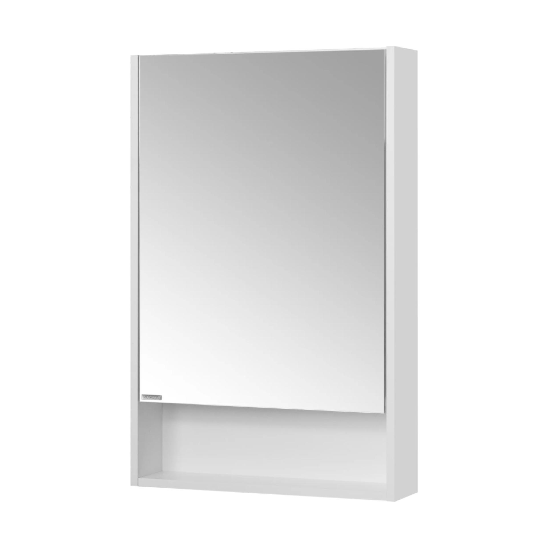 Зеркальный шкаф Aquaton Сканди 55 1A252102SD010, белый
