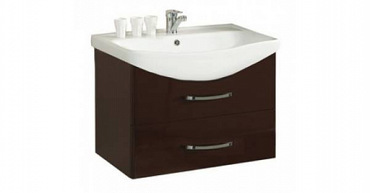 Мебель для ванной 65х44.5 Акватон Ария М 65 темно-коричневая
