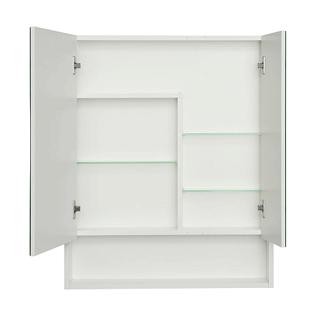 Зеркальный шкаф Aquaton Сканди 70 1A252202SD010, белый