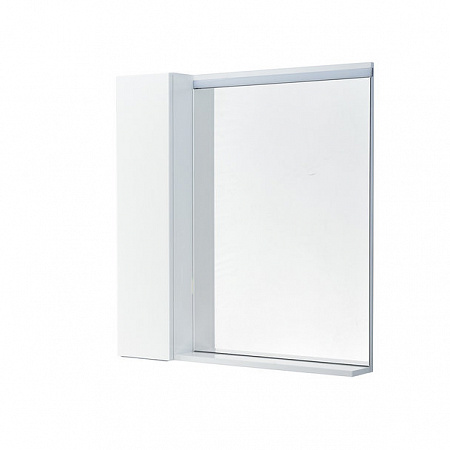 Зеркальный шкаф 80 см Акватон Рене 1A222502NRC80 белый